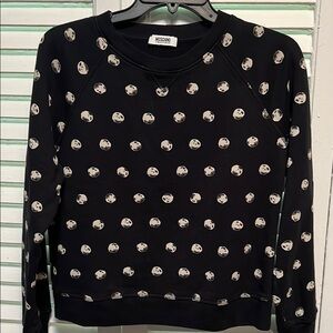 Moschino Black Women Sweatshirt size 6 USA